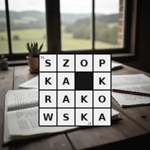 Hasło krzyżówkowe bogato zdobiona wielowieżowa scena o architekturze nawiązującej do zabytków krakowa przedstawiająca misterium bożego narodzenia - szopka krakowska – rozwiązanie, synonimy, podpowiedzi i definicje krzyżówkowe